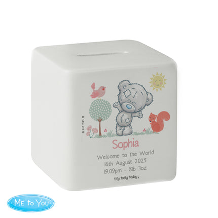 Tiny Tatty Teddy - Woodland Animal Ceramic Money Box