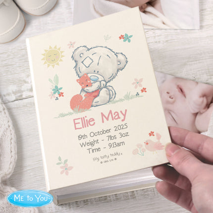 Tiny Tatty Teddy - Woodland Animal Photo Album- Personalised