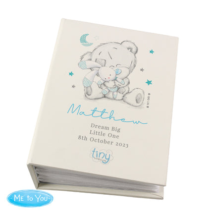 Tiny Tatty Teddy - Photo Album Blue - Personalised