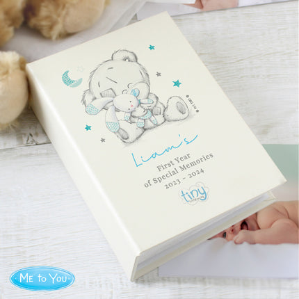 Tiny Tatty Teddy - Photo Album Blue - Personalised