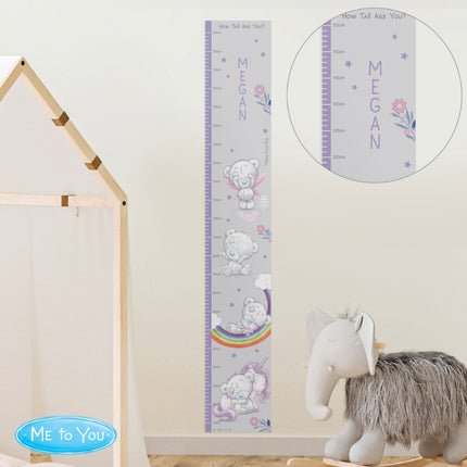 Tiny Tatty Teddy - Unicorn Height Chart - Personalised