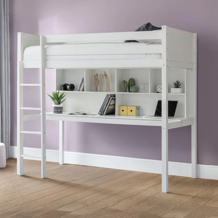 Titan High Sleeper Bed with Desk