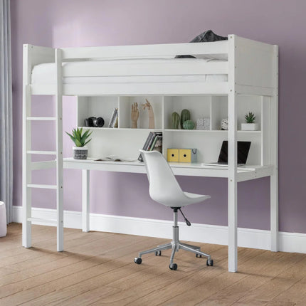 Titan High Sleeper Bed with Desk