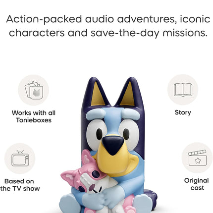Toniebox 2 Starter Set with Bluey Tonie - Cloud Pink