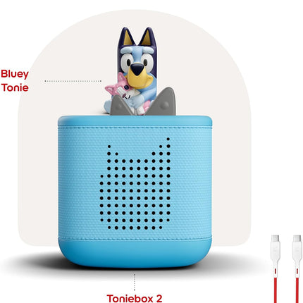 Toniebox 2 Starter Set with Bluey Tonie - Sky Blue