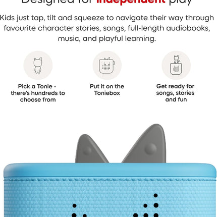 Toniebox 2 Starter Set with Bluey Tonie - Sky Blue