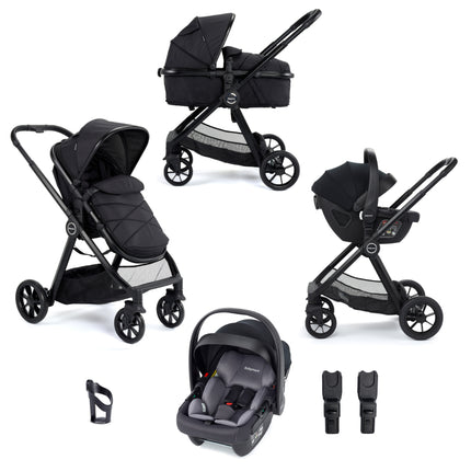 Mimi Travel System + Coco Car Seat - Black