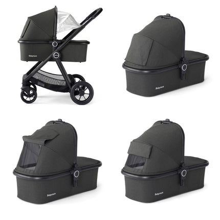 MeMore Travel System with Coco Car Seat & IsoFix Base - Black