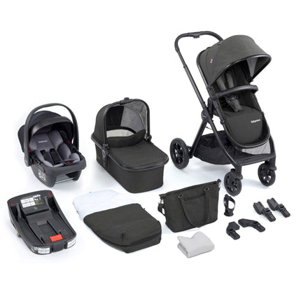 MeMore Travel System with Coco Car Seat & IsoFix Base - Black