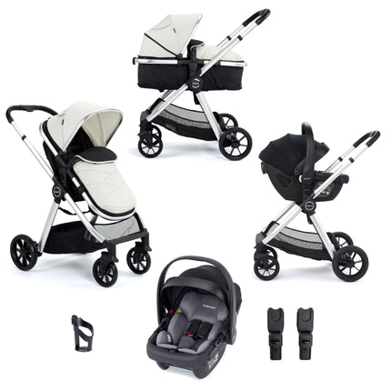 Mimi Travel System + Coco Car Seat - Silver