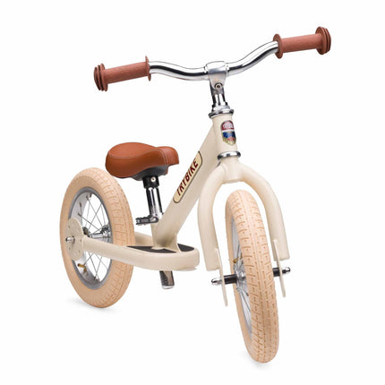 Trybike Steel Balance Trike – Matte | 2-in-1 Trike & Balance Bike - Vintage Cream