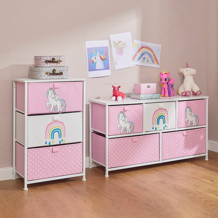 Unicorn 5 Drawer Storage Chest