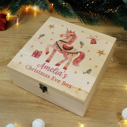 Unicorn Christmas Eve Box - Personalised