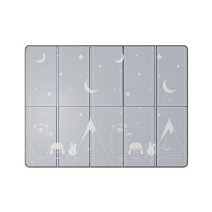 Unicorn and Moon & Stars Reversible Toddler Play Mat