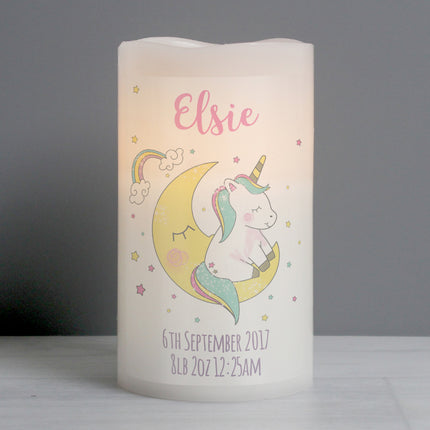 Unicorn Nightlight LED Candle