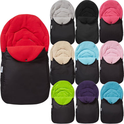 Universal Car Seat Footmuff / Cosy Toes - Fits All 3 And 5 Point Harnesses