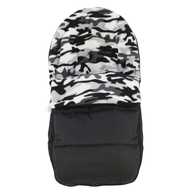 Universal Fleece Car Seat Footmuff / Cosy Toes - Fits All 3 And 5 Point Harnesses