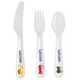 Vehicles 3 Piece Cutlery Set - Personalised