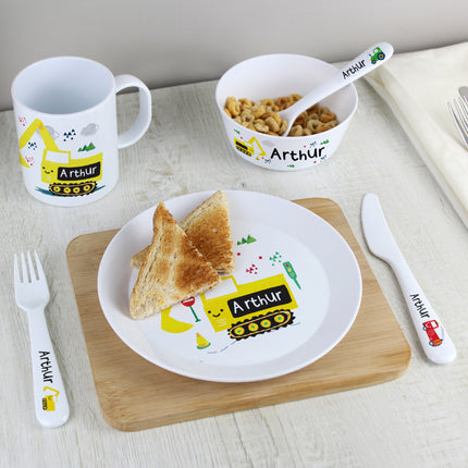 Vehicles 3 Piece Cutlery Set - Personalised
