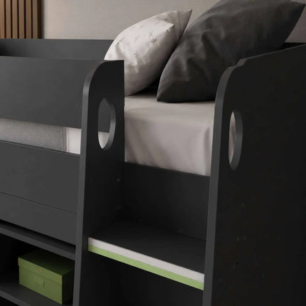 Vespa Mid Sleeper with Desk - Anthracite