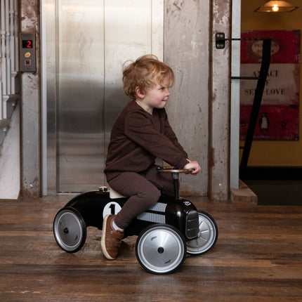 Ride On Metal Car - Black