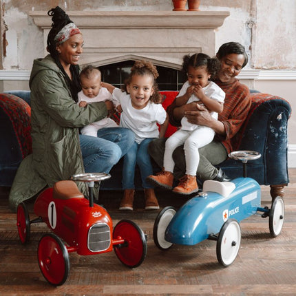 Ride On Metal Car - Red