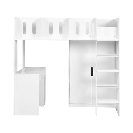 Vision High Sleeper - White