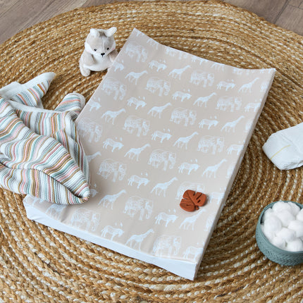 Wedge Changing Mat - Safari Oatmeal