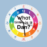 What time is it? - Personalised Wall Clock