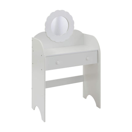 White Dressing Table & Stool