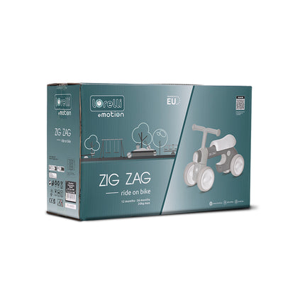 Ride On Bike - Zig Zag - Petrol Blue