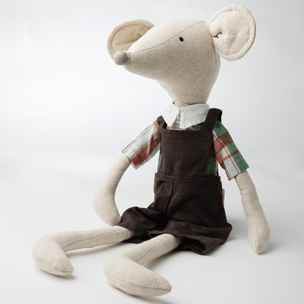 Jerry Mouse | Heirloom Cotton Keepsake Toy