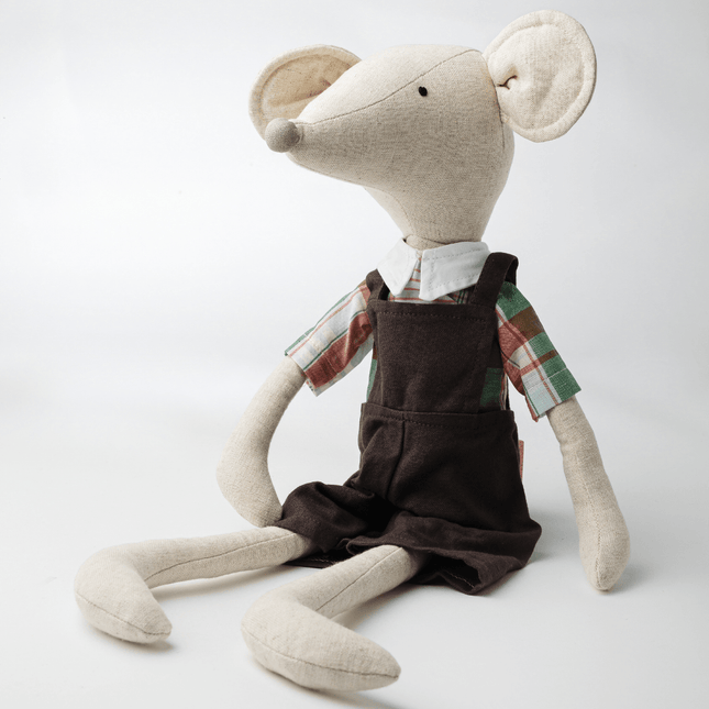 Jerry Mouse | Heirloom Cotton Keepsake Toy