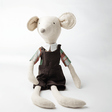 Jerry Mouse | Heirloom Cotton Keepsake Toy