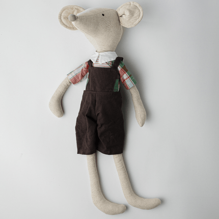 Jerry Mouse | Heirloom Cotton Keepsake Toy