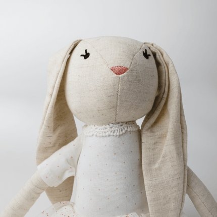 Yoko Bunny | Heirloom Cotton Keepsake Toy