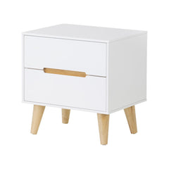 Alicia 2 Drawer Bedside Table - Junior Bambinos