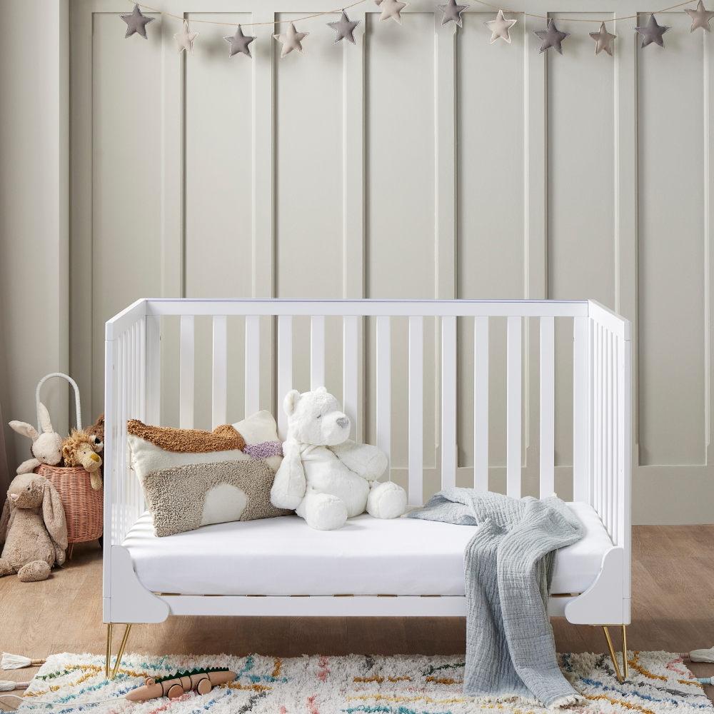 Kimi Cot Bed - White