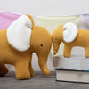 Elephant Soft Toy - Organic, Knitted Cotton - Best Years - Junior Bambinos