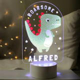Personalised Roarsome Dinosaur Nightlight
