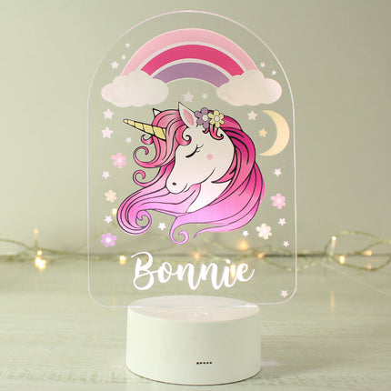 Personalised Unicorn Nightlight