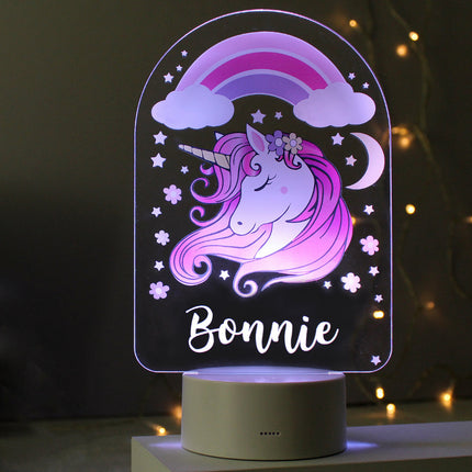 Personalised Unicorn Nightlight