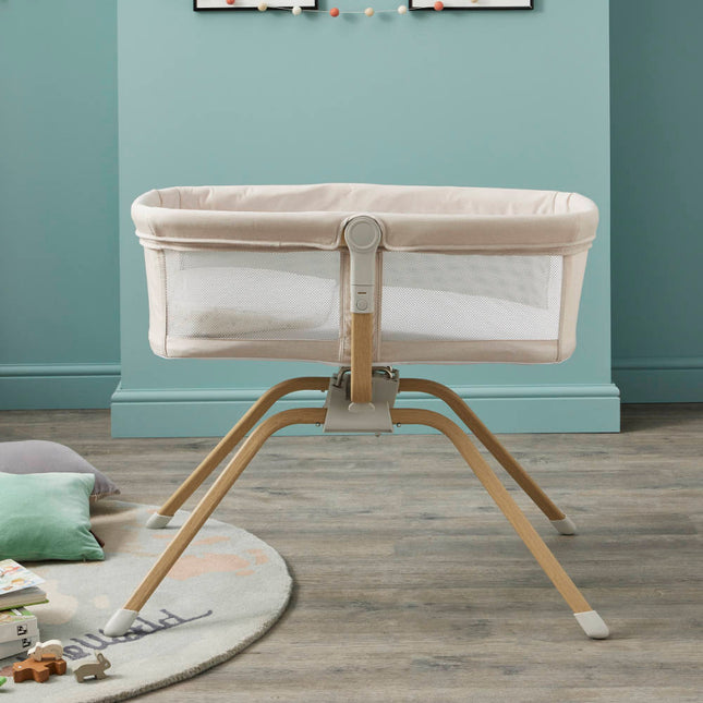 Air Motion Gliding Crib - Cream