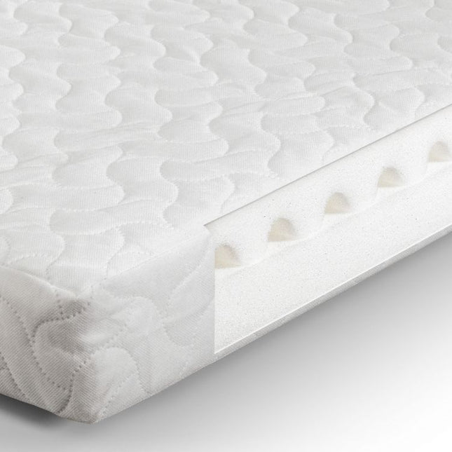 Airwave Foam Cotbed Mattress - Junior Bambinos