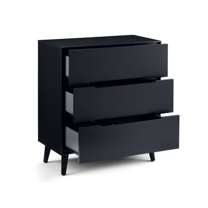 Alicia 3 Drawer Chest - Julian Bowen - Junior Bambinos
