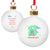 Personalised Animal Alphabet Christmas Bauble - Personalised Memento Company - Junior Bambinos