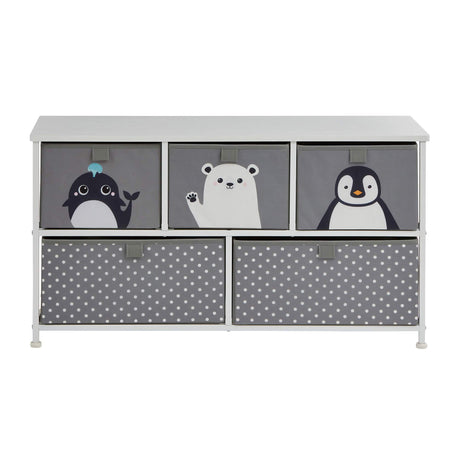 5 Drawer Storage Chest - Liberty House Toys - Junior Bambinos