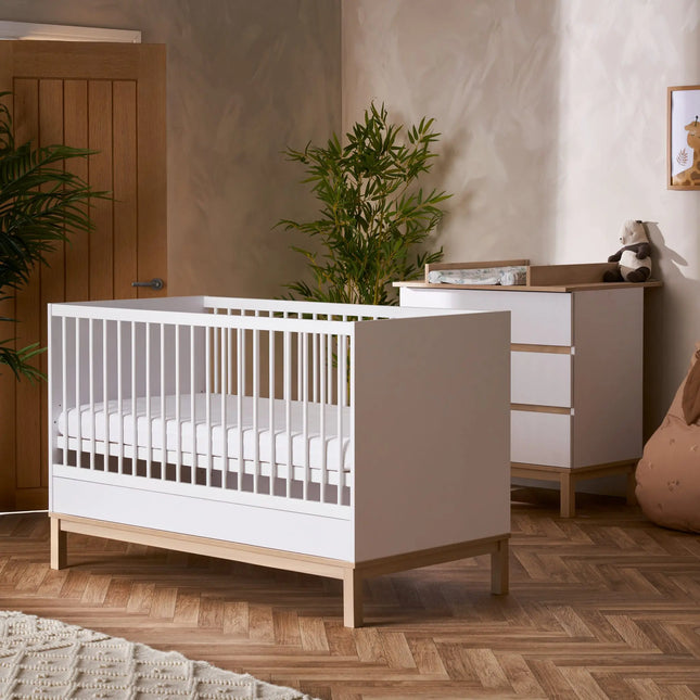 Astrid 2 Piece Nursery Room Set - White