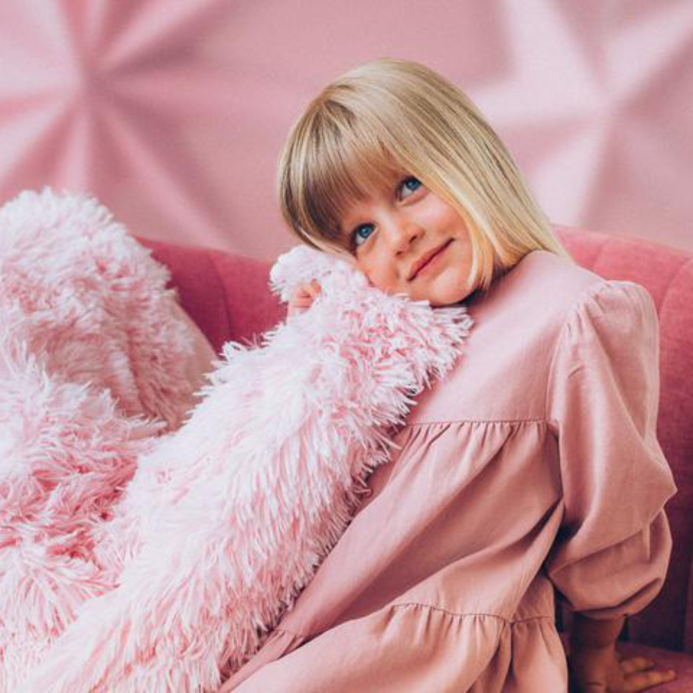 Bizzi Growin Koochicoo Blankets Blush Pink Junior Bambinos