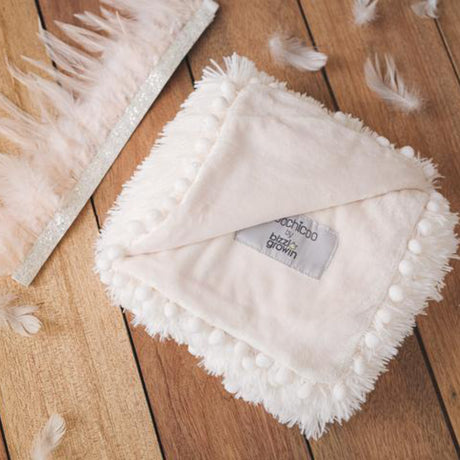 Koochicoo Baby Blanket - Cream